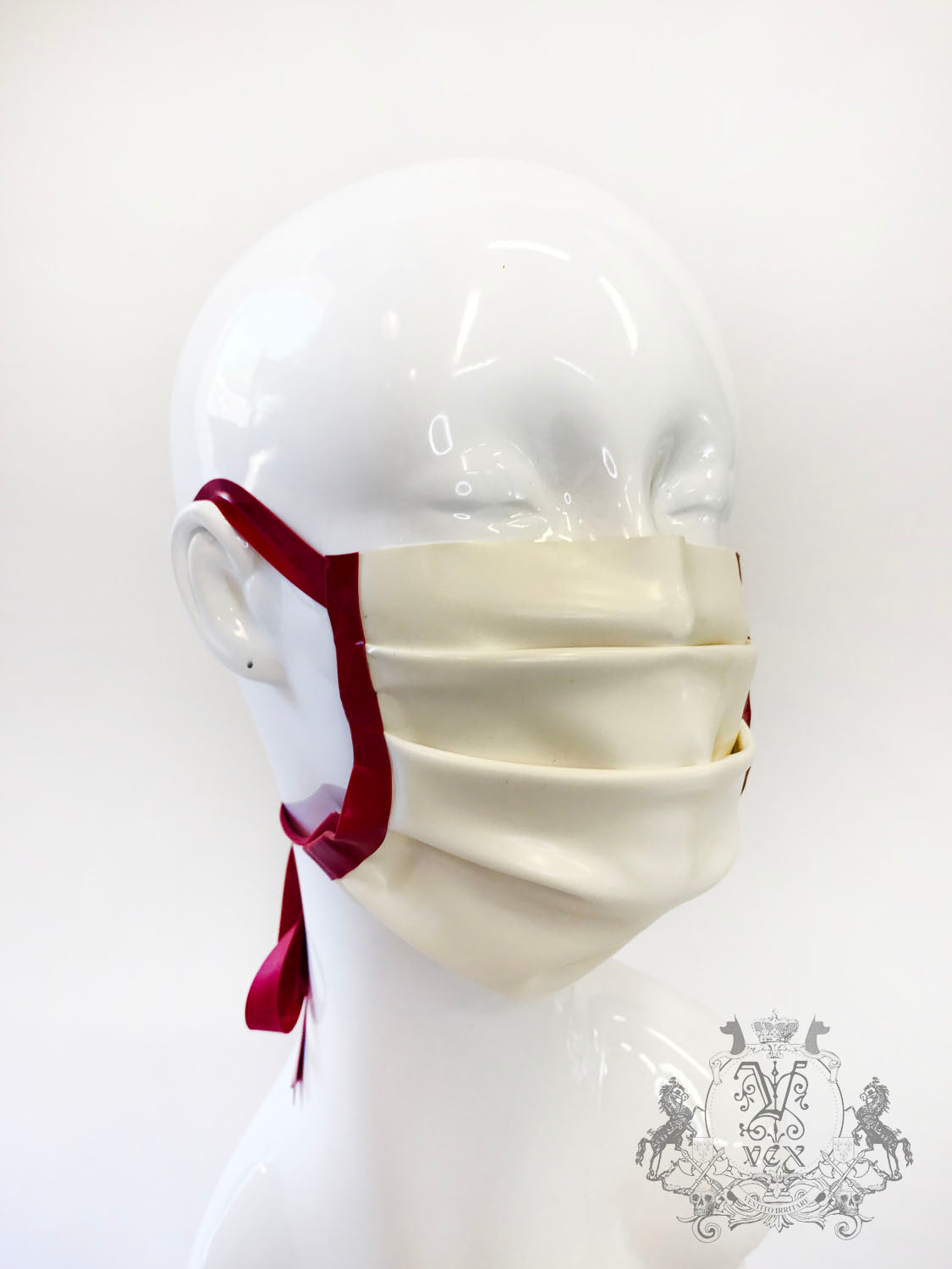 Red Cross Medical Mask READY TO SHIP Unisex - Vex Inc. | Latex Clothing