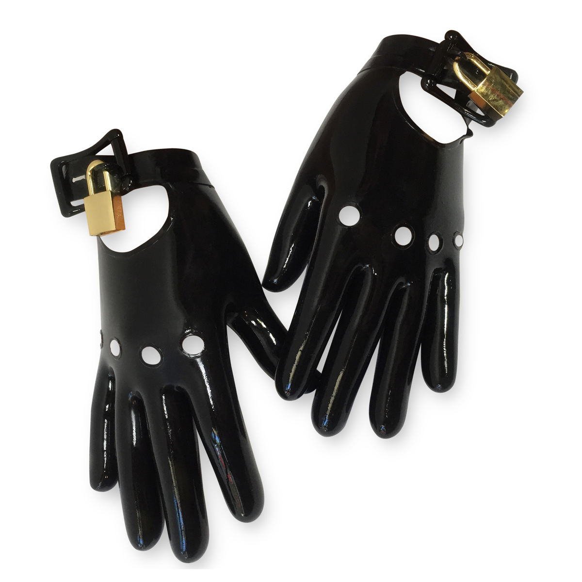 Moto Handcuff Gloves Womens - Vex Inc. | Latex Clothing