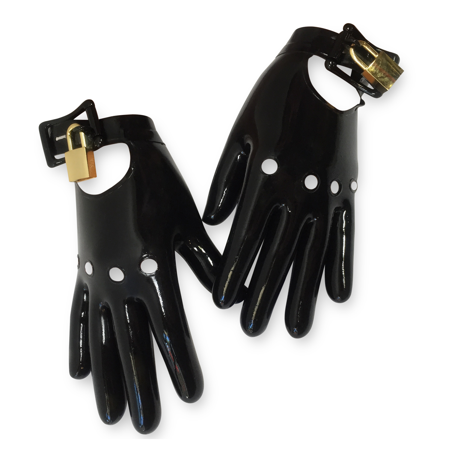 Moto Handcuff Gloves Womens - Vex Inc. | Latex Clothing