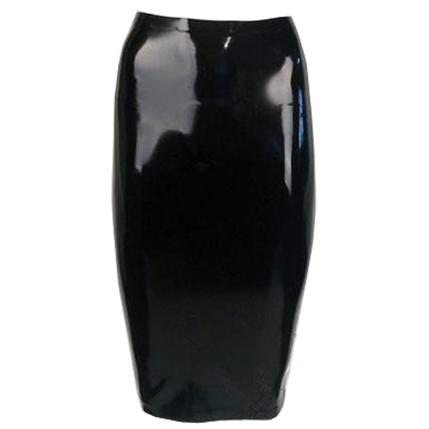 Pencil Skirt READY TO SHIP Large / Black Womens - Vex Inc. | Latex Clothing