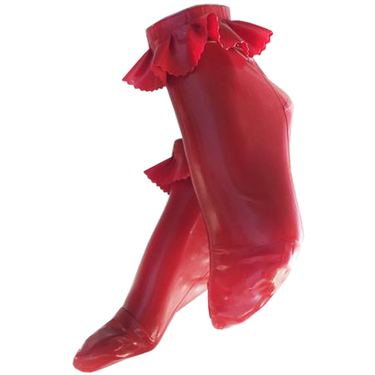 Ruffle Socks Womens - Vex Inc. | Latex Clothing