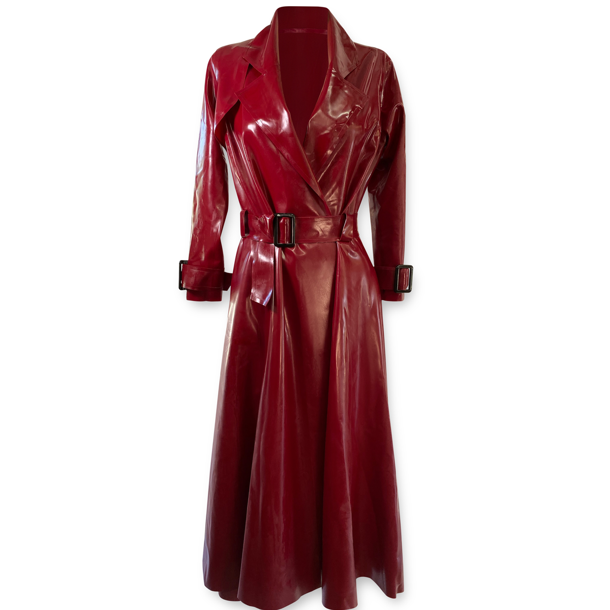 Madonna Trench Coat Womens - Vex Inc. | Latex Clothing